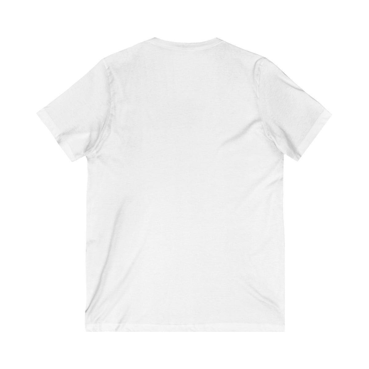 V-Neck Tee Modern Fingerprint Design