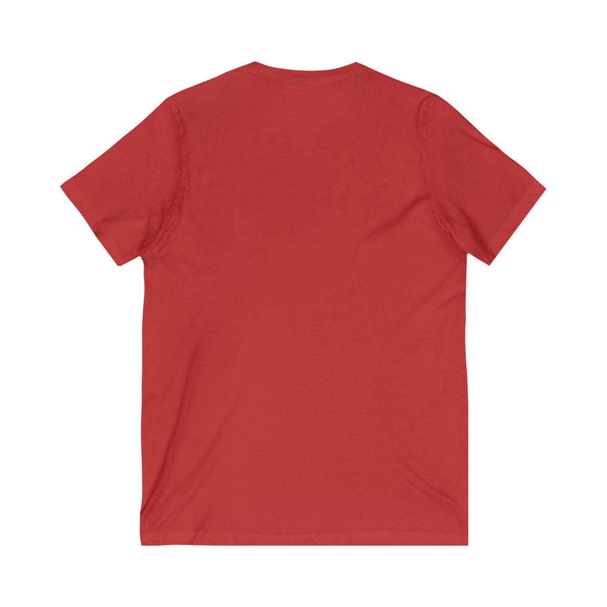 V-Neck Tee Modern Fingerprint Design