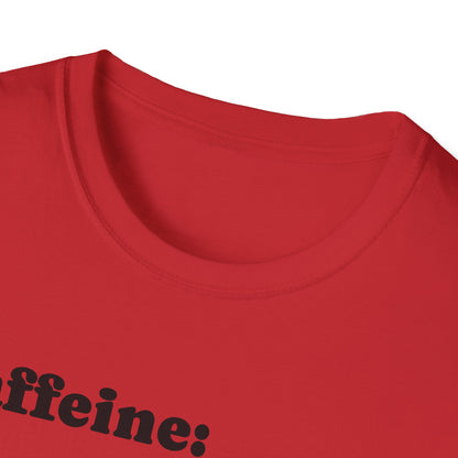 Softstyle T-Shirt Coffee Capybara Funny Unique Design