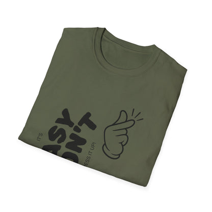 Heart Snap Unisex T-Shirt - Unique and Stylish Design