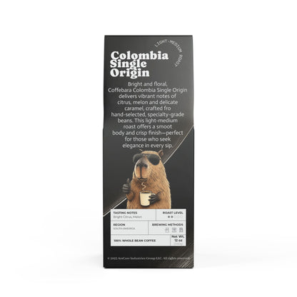 Colombia Single Origin Coffee Light-Medium Roast (12 Oz)