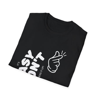 Heart Snap Unisex T-Shirt - Unique and Stylish Design