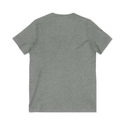V-Neck Tee Modern Fingerprint Design