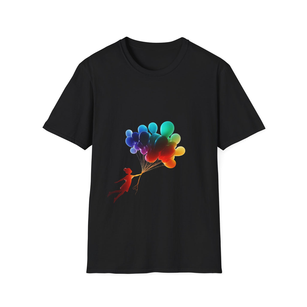Colorful Joy Unisex Fashion T-Shirt