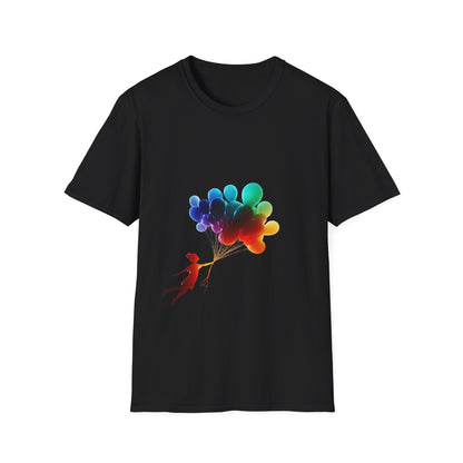 Colorful Joy Unisex Fashion T-Shirt