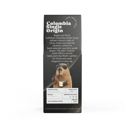 Colombia Single Origin Coffee Light-Medium Roast (12 Oz)