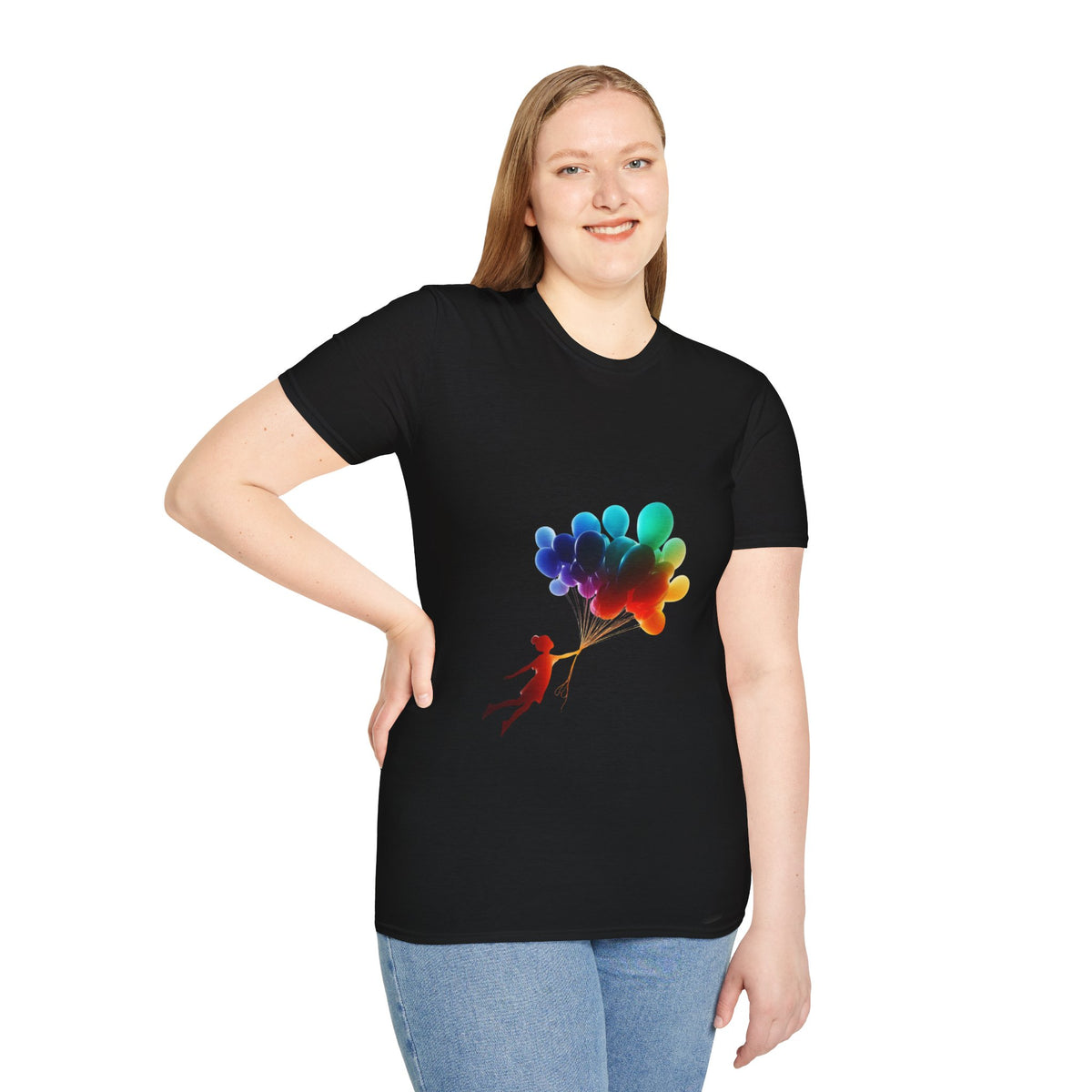 Colorful Joy Unisex Fashion T-Shirt