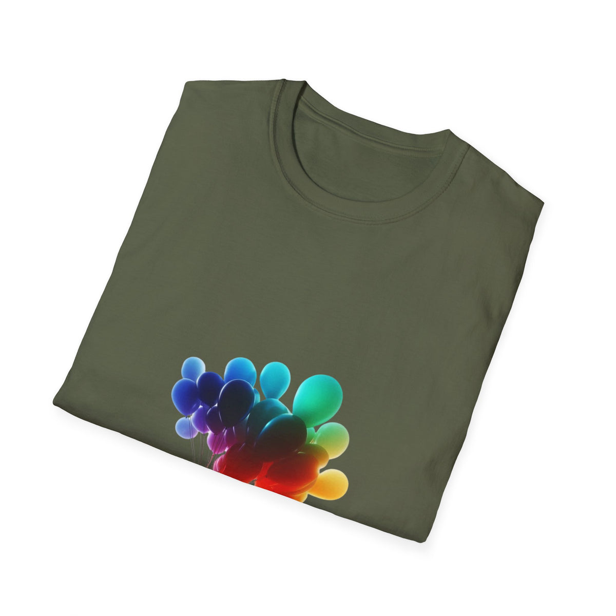 Colorful Joy Unisex Fashion T-Shirt