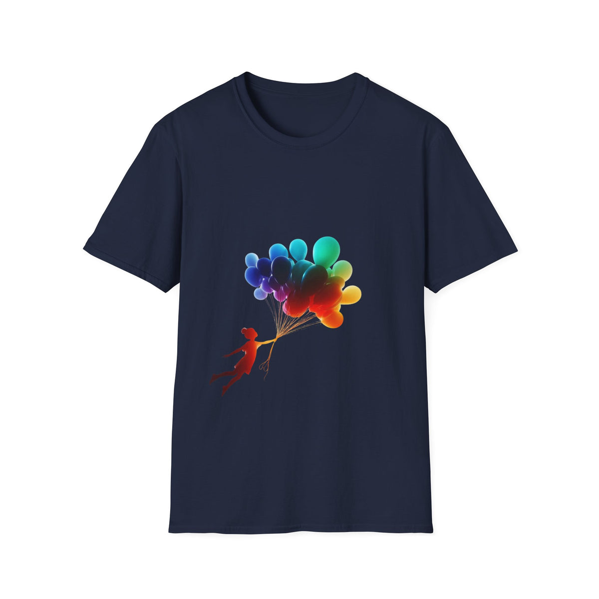 Colorful Joy Unisex Fashion T-Shirt