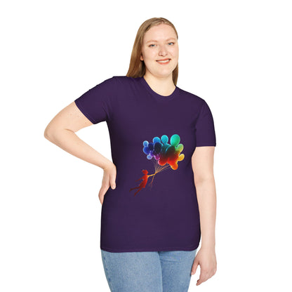 Colorful Joy Unisex Fashion T-Shirt