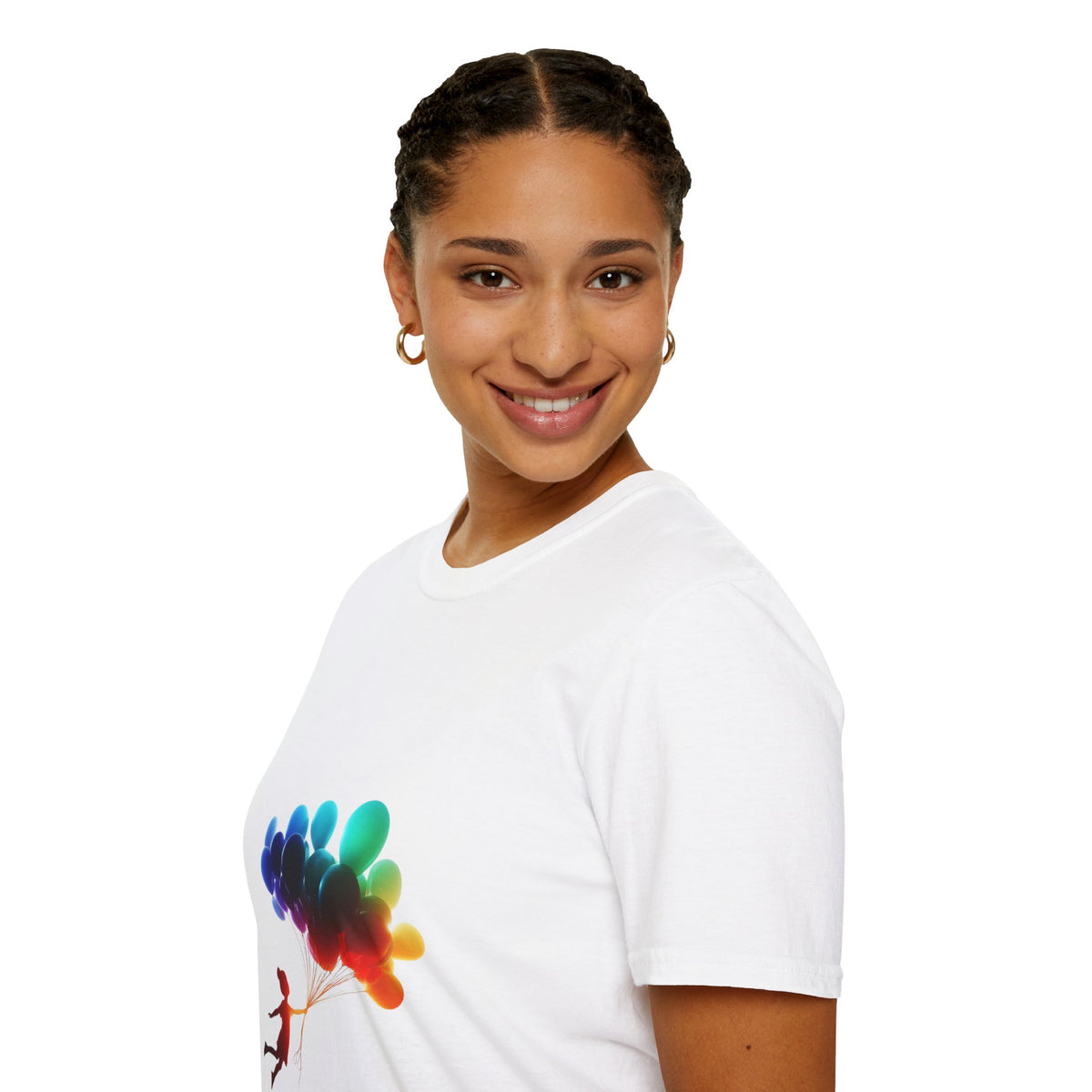 Colorful Joy Unisex Fashion T-Shirt