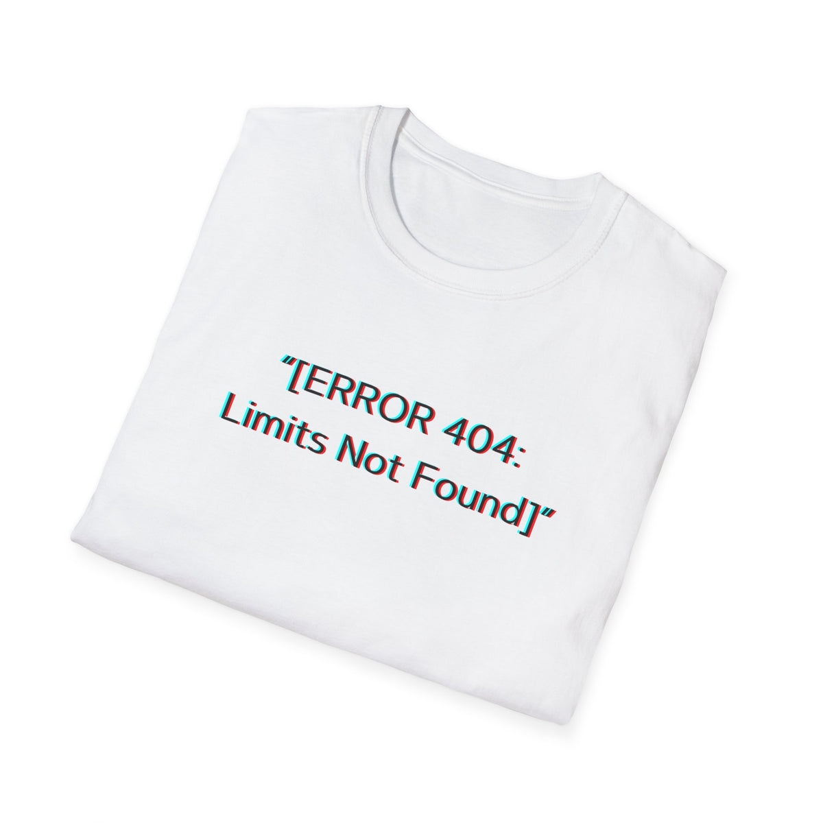 Modern Unique Unisex T-Shirt - Limits Not Found Design
