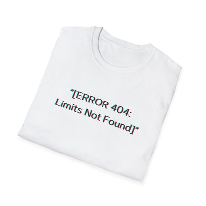 Modern Unique Unisex T-Shirt - Limits Not Found Design