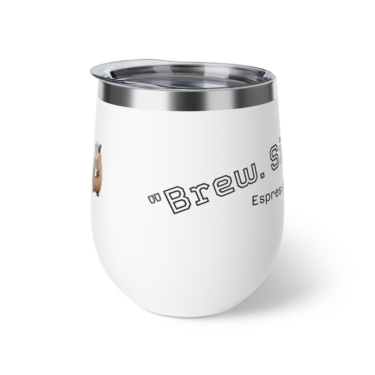 Espresso Yourself Copper Cup - 12oz Vacuum Insulated Mug for Coffee Lovers