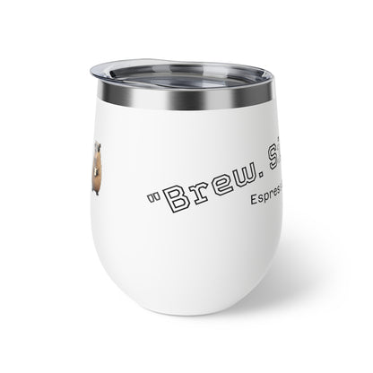 Espresso Yourself Copper Cup - 12oz Vacuum Insulated Mug for Coffee Lovers