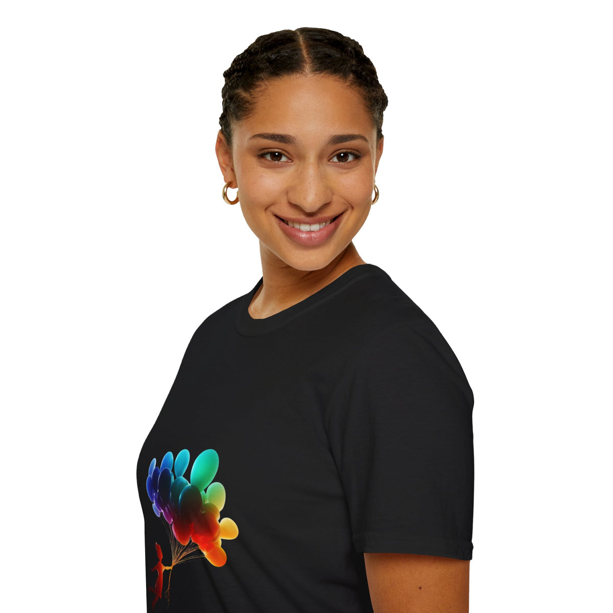 Colorful Joy Unisex Fashion T-Shirt