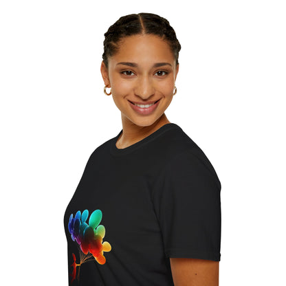Colorful Joy Unisex Fashion T-Shirt