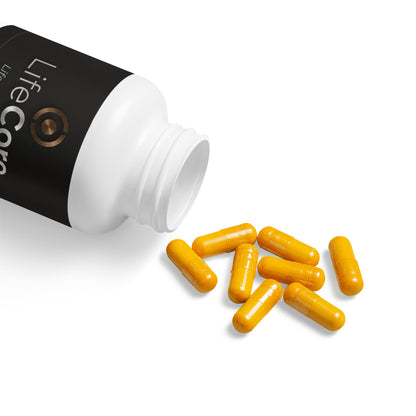 Turmeric with BioPerine® (Black Pepper Fruit Extract) Supplement (60 Capsules)