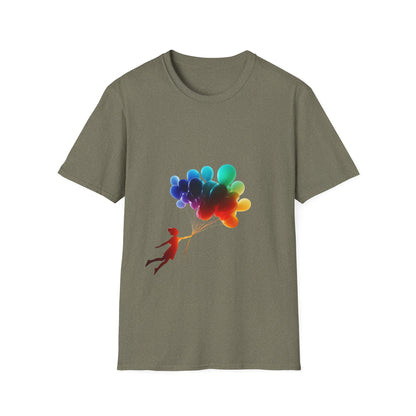 Colorful Joy Unisex Fashion T-Shirt
