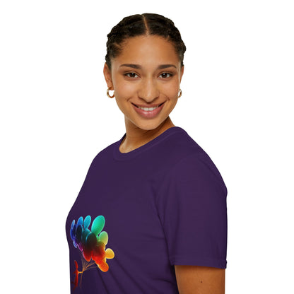 Colorful Joy Unisex Fashion T-Shirt