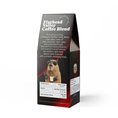 Flathead Valley Coffee Blend Medium-Dark Roast (12 Oz)