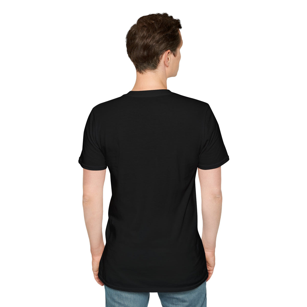 Unisex Softstyle T-Shirt – Fingerprint Design with Poetic Quote