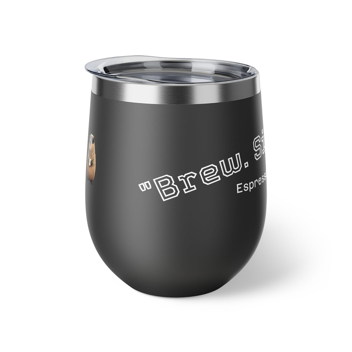 Espresso Yourself Copper Cup - 12oz Vacuum Insulated Mug for Coffee Lovers