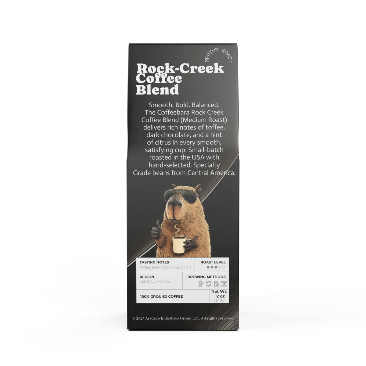 Rock Creek Coffee Blend Medium Roast (12 Oz)