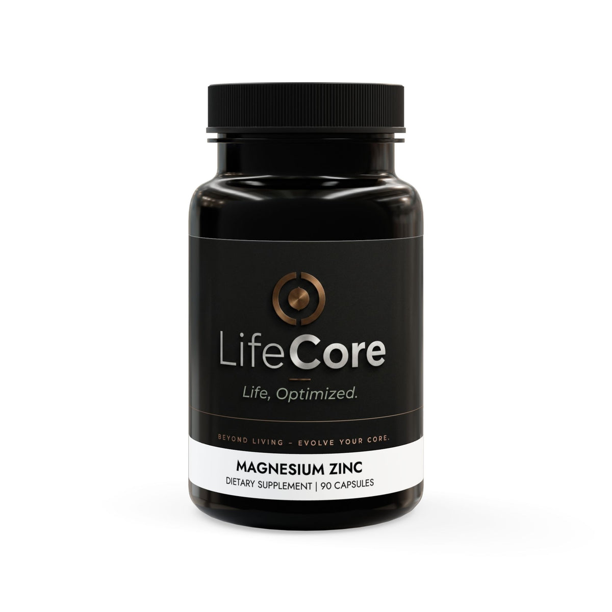 Magnesium Zinc Supplement (90 Capsules) - For Men