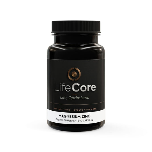 Magnesium Zinc Supplement (90 Capsules) - For Men