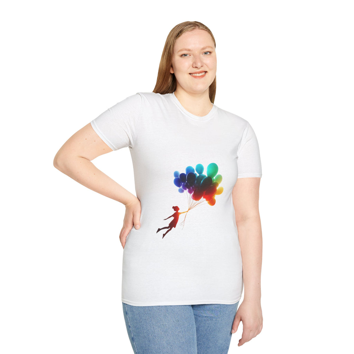 Colorful Joy Unisex Fashion T-Shirt