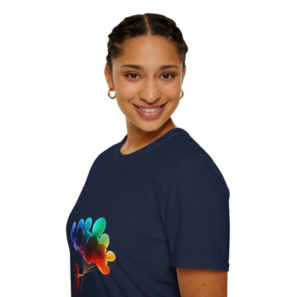 Colorful Joy Unisex Fashion T-Shirt