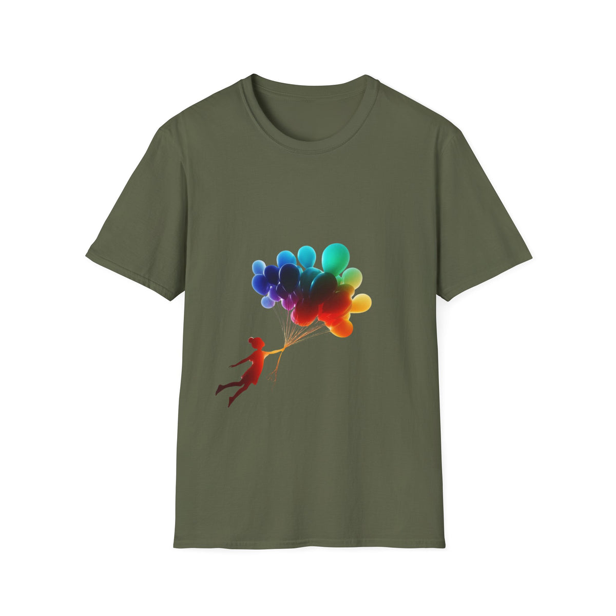 Colorful Joy Unisex Fashion T-Shirt