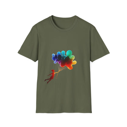 Colorful Joy Unisex Fashion T-Shirt