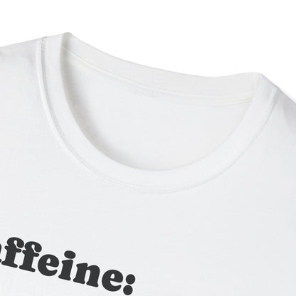 Softstyle T-Shirt Coffee Capybara Funny Unique Design