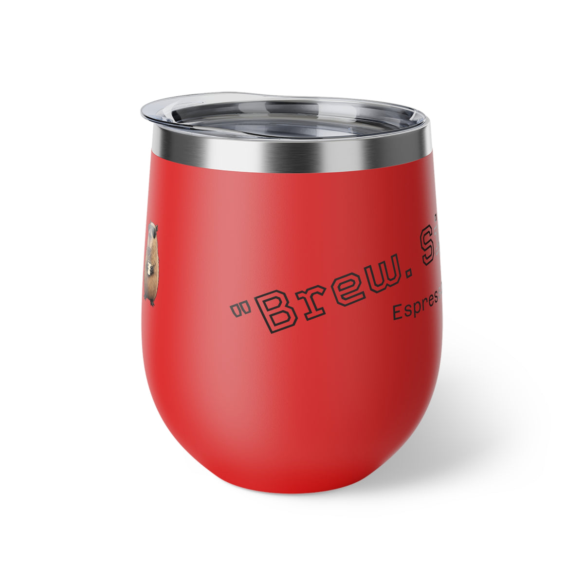 Espresso Yourself Copper Cup - 12oz Vacuum Insulated Mug for Coffee Lovers