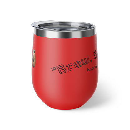 Espresso Yourself Copper Cup - 12oz Vacuum Insulated Mug for Coffee Lovers