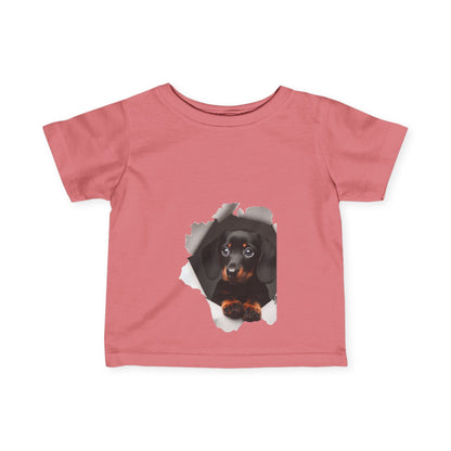 Infant Tee - Cute Baby Love Dad Mom Uncle Aunt Grandparents Unique by Bay-bee