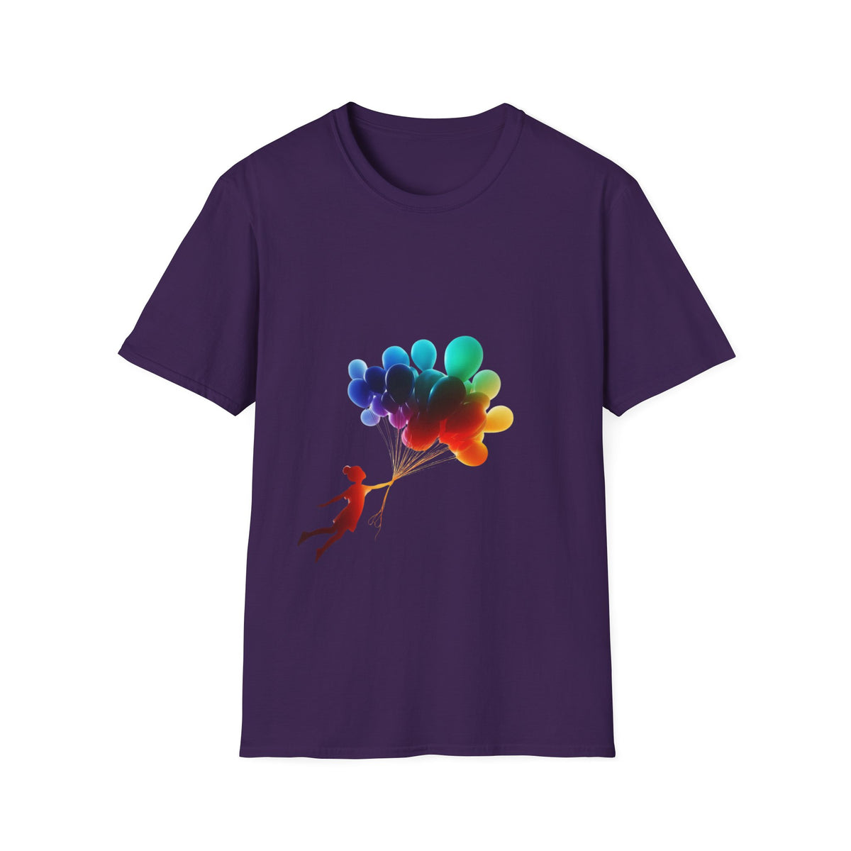 Colorful Joy Unisex Fashion T-Shirt