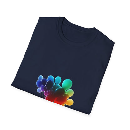 Colorful Joy Unisex Fashion T-Shirt