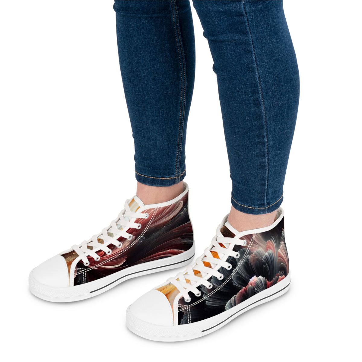 High Top Sneakers - Luxury Unique Female Fashion Design