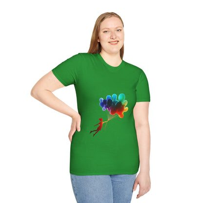 Colorful Joy Unisex Fashion T-Shirt