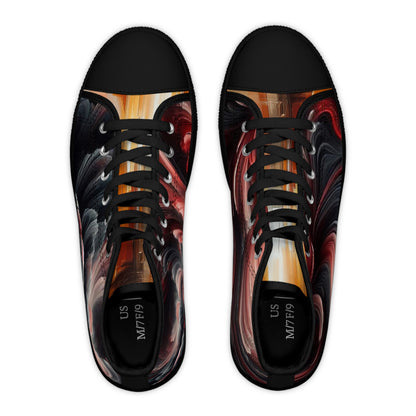 High Top Sneakers - Luxury Unique Female Fashion Design