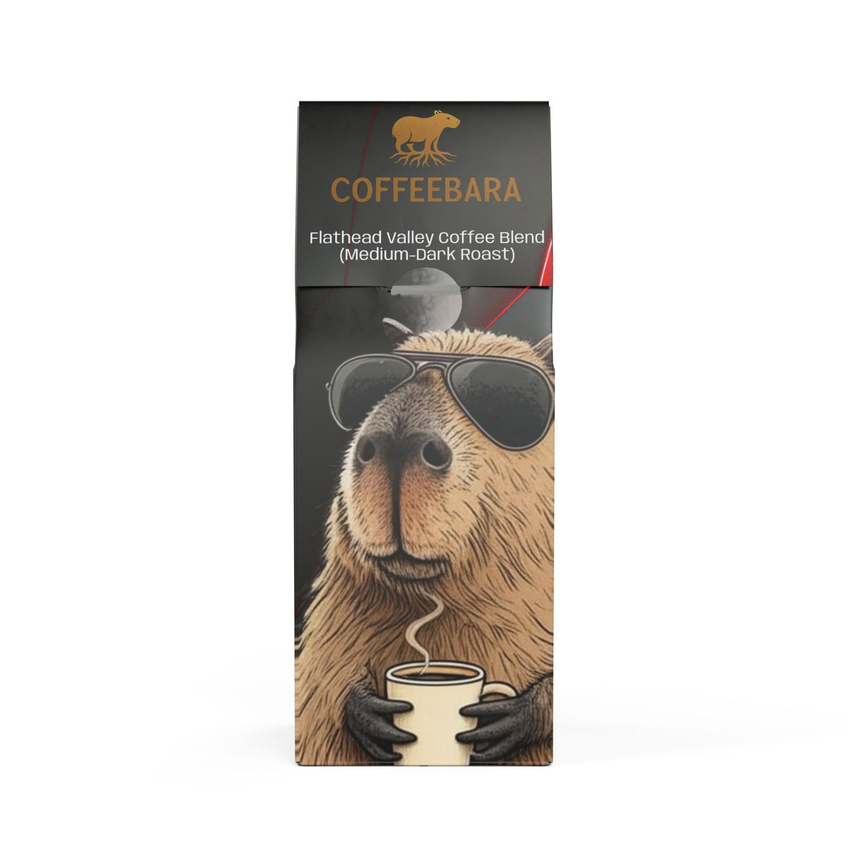 Flathead Valley Coffee Blend Medium-Dark Roast (12 Oz)