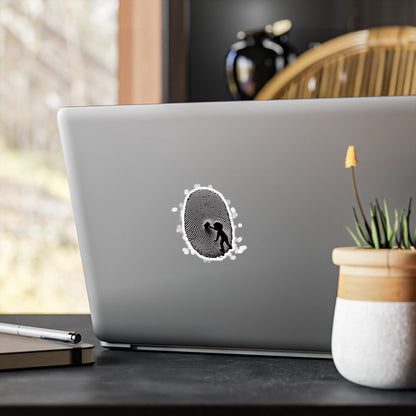 Fingerprint Vinyl Decal - Sticker for Home & Office Decor
