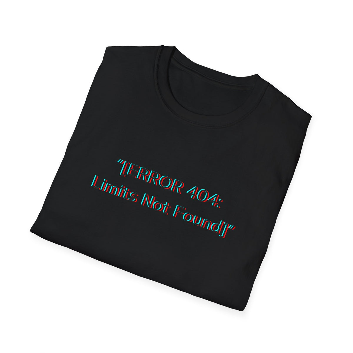 Modern Unique Unisex T-Shirt - Limits Not Found Design