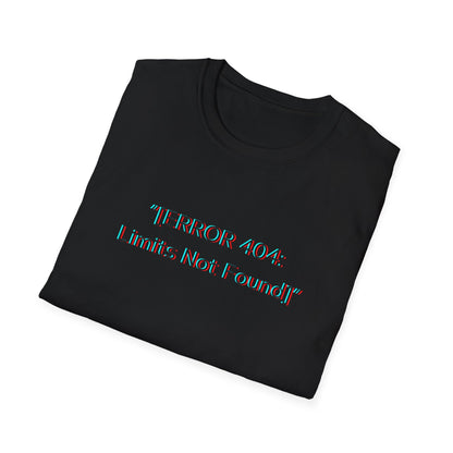 Modern Unique Unisex T-Shirt - Limits Not Found Design