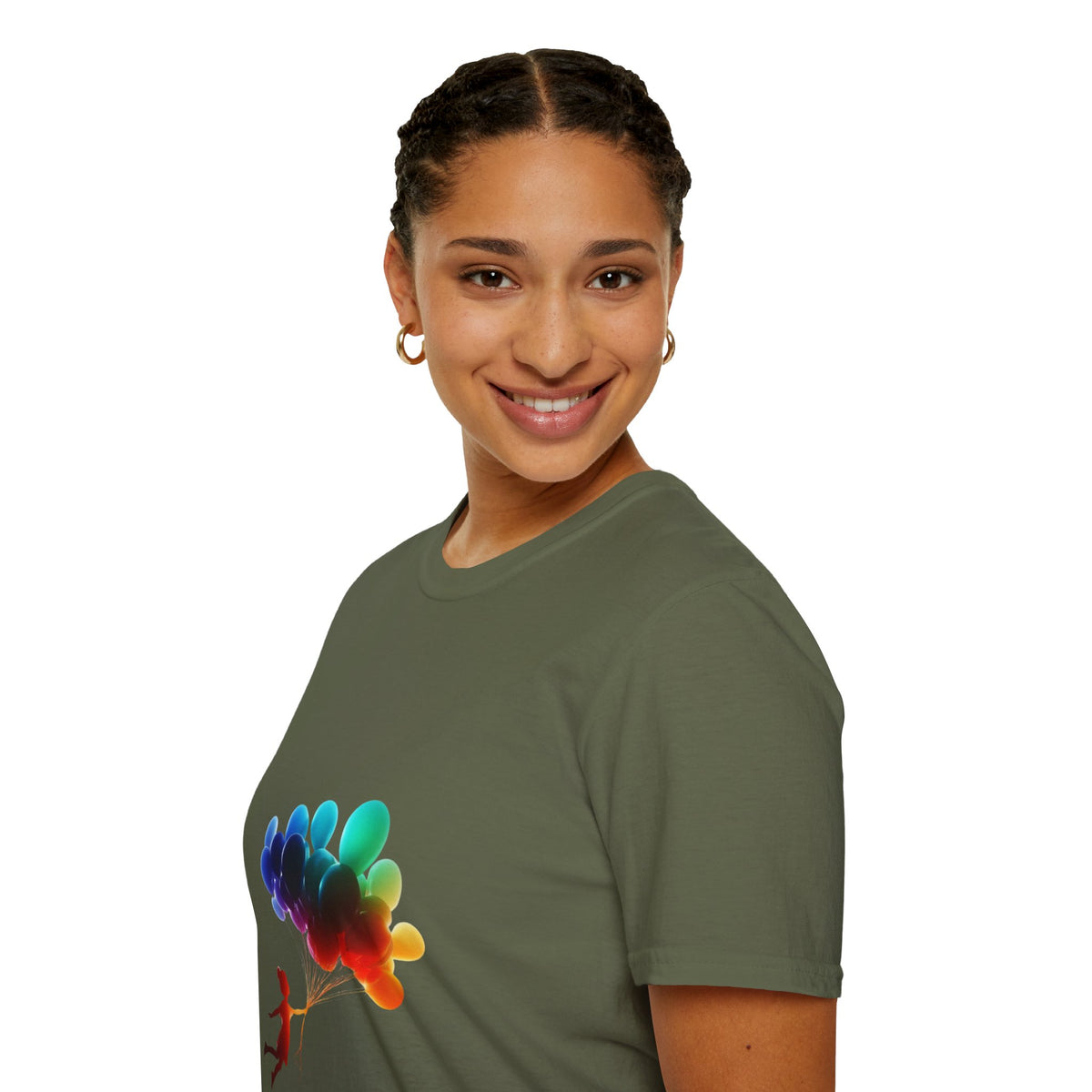Colorful Joy Unisex Fashion T-Shirt